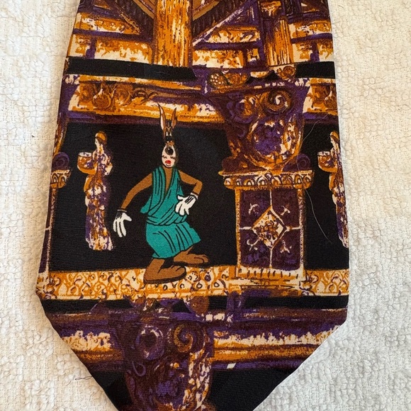 Men’s Droopy character polyester tie. - Picture 4 of 6
